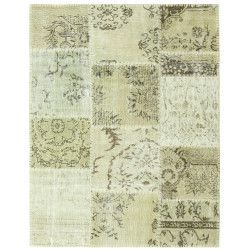 7829- Patchwork Carpets -Old handmade carpets are collected fromdifferent cities, towns and villages in Turkey.