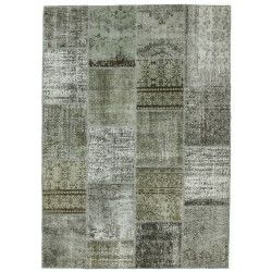 8134- Patchwork Carpets -Old handmade carpets are collected fromdifferent cities, towns and villages in Turkey.