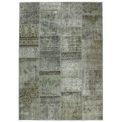 8135- Patchwork Carpets -Old handmade carpets are collected fromdifferent cities, towns and villages in Turkey.