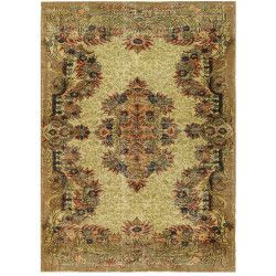 972- NATURAL COLOR VINTAGE Carpets -Vintage rugs are a new trend in Europe,America and Australia.