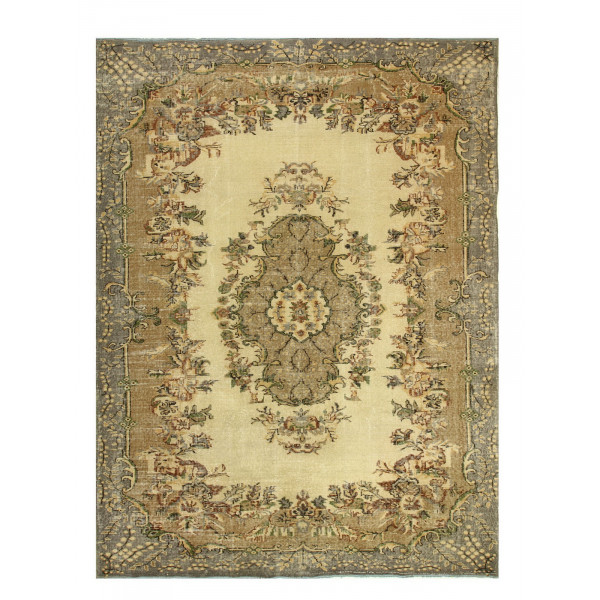 627- NATURAL COLOR VINTAGE Carpets -Vintage rugs are a new trend in Europe,America and Australia.